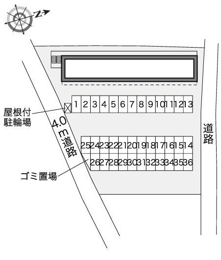 琉球(41412)の駐車配置図