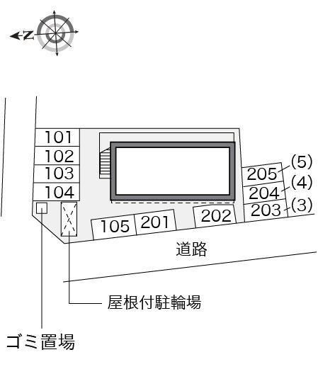 TM(15020)の駐車配置図