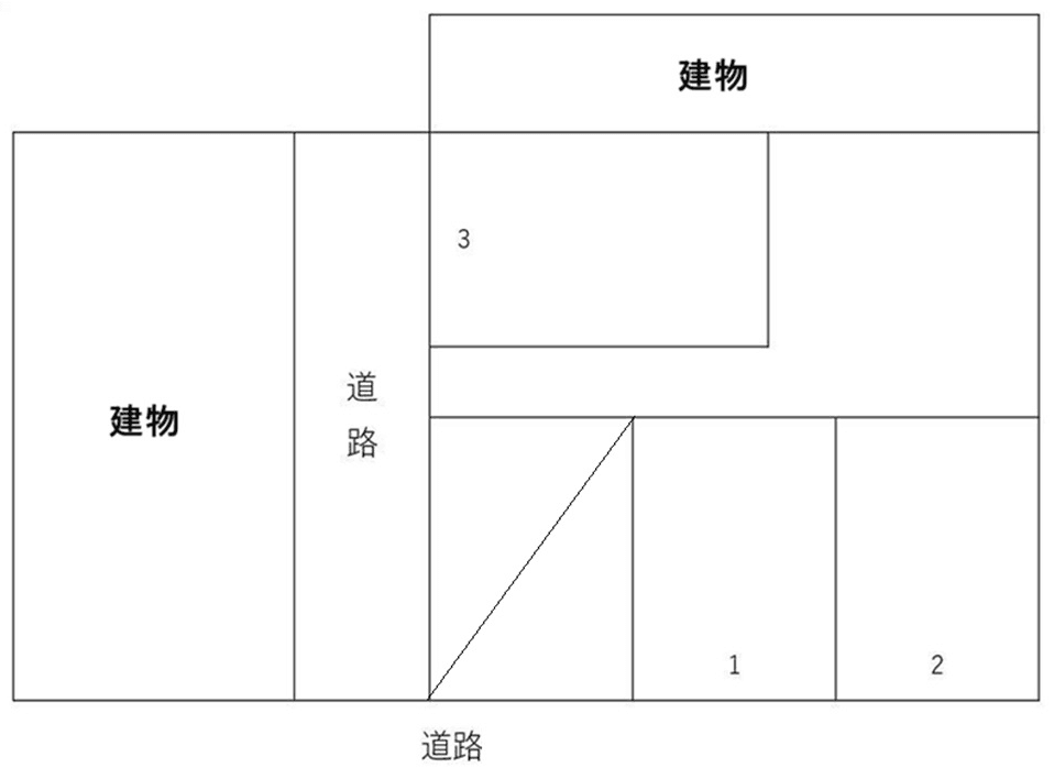 74駐車場の駐車配置図