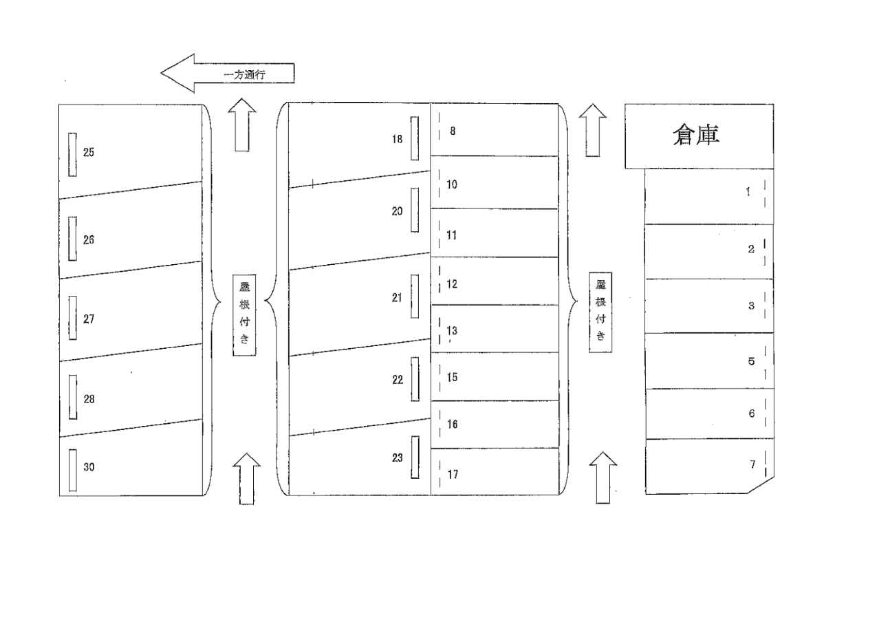 531の駐車配置図