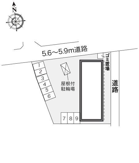 フォンティーヌ(13820)の駐車配置図