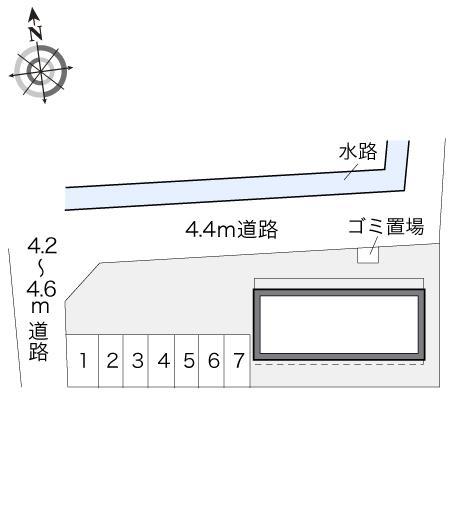 COSMOS(10740)の駐車配置図