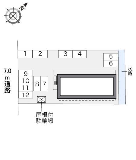 チェリオ2(34371)の駐車配置図