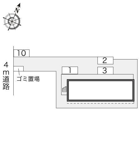 丸山(17229)の駐車配置図