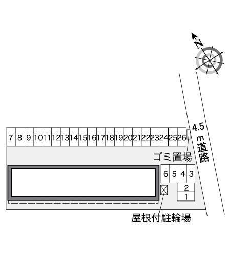 金生 たちばな(37088)の駐車配置図