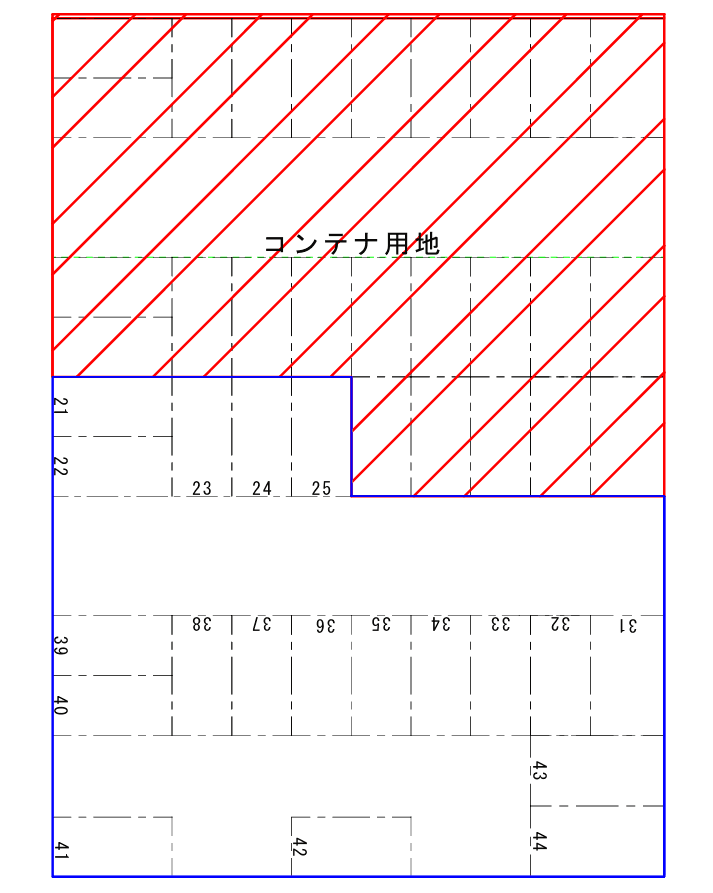 タウンパーキングの駐車配置図