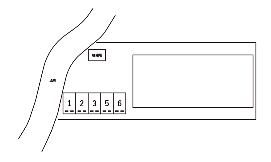 アムール メゾン ド フルール駐車場の駐車配置図
