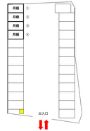 大和福田第2の駐車場