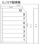 ヒノミヤ駐車場の駐車場