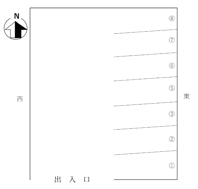 173の駐車配置図