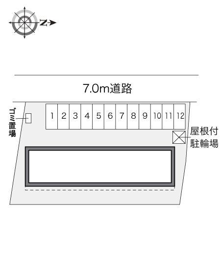 パークハイム(29432)の駐車配置図