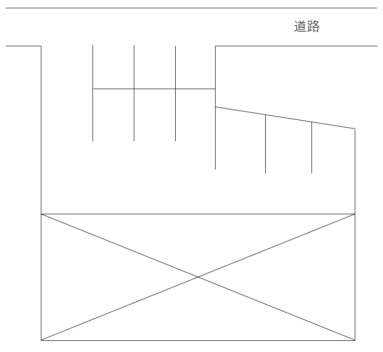 湖南パーキング の駐車配置図