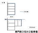 東門前3石川2駐車場の駐車場