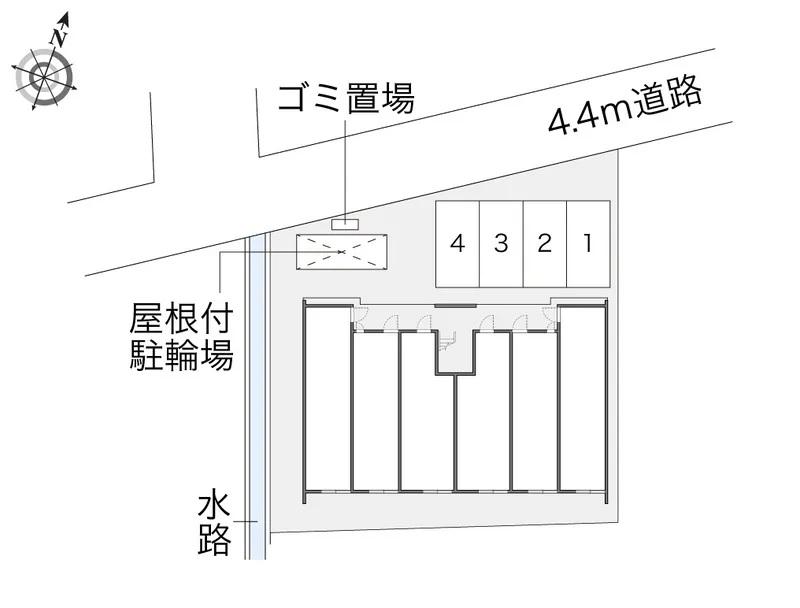 アルクリガーレ(60594)の駐車配置図