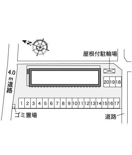 由宇(35338)の駐車配置図
