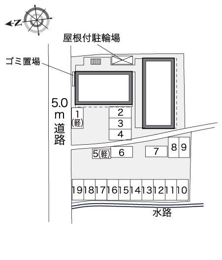 たつの中央(32232)の駐車配置図