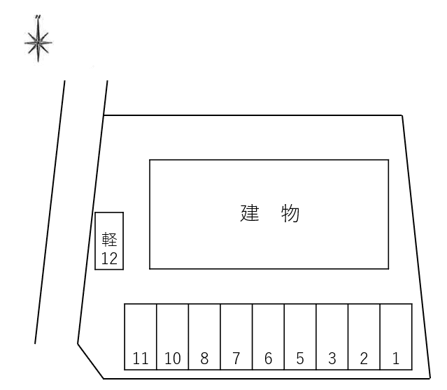 famille2の駐車配置図