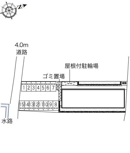 アポロン378(46867)の駐車配置図