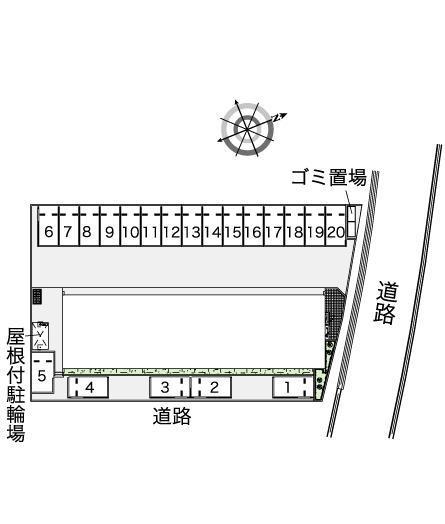 アートラスTaka(42644)の駐車配置図