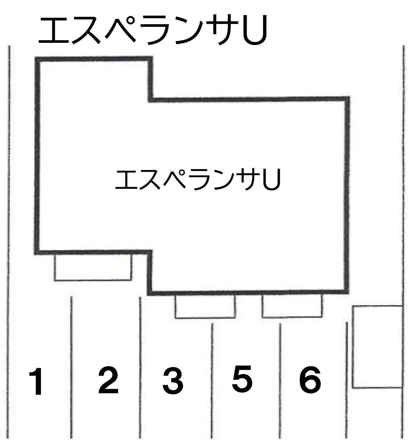 エスペランサUの駐車配置図