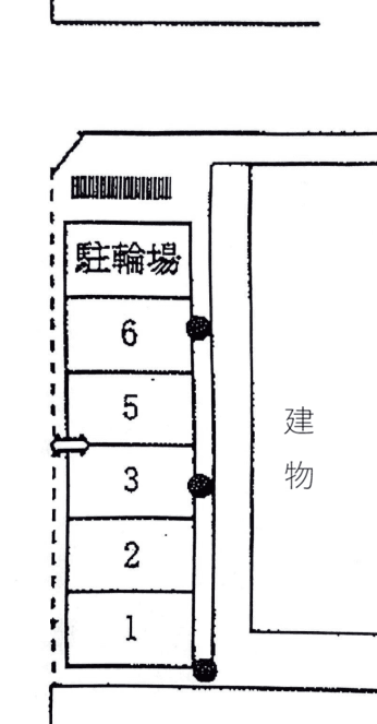 メゾンイレブン駐車場の駐車配置図