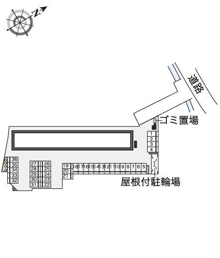 サニーロコ(38995)の駐車配置図