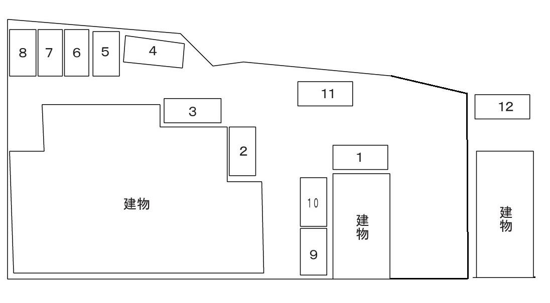 琳和サニーコート駐車場の駐車配置図