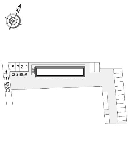 ワールド寒風台(19030)の駐車配置図