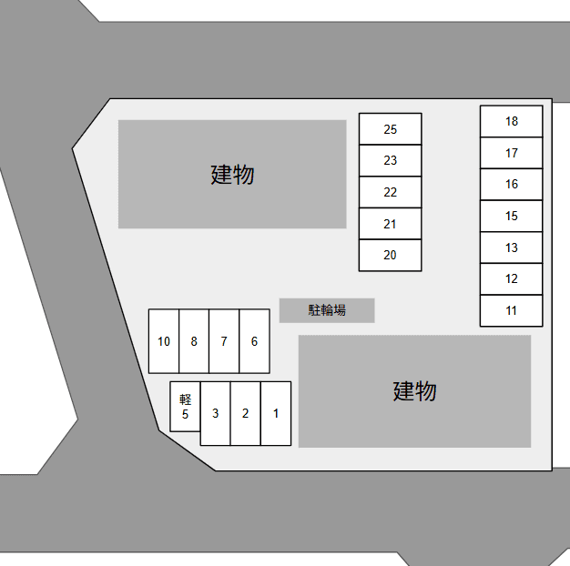 Halcyonの駐車配置図