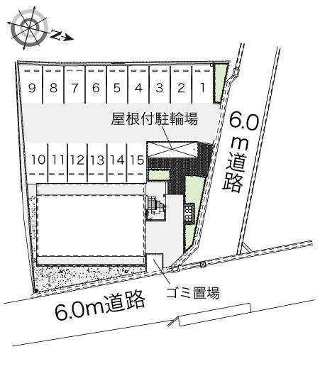 Eagle南丹(40132)の駐車配置図