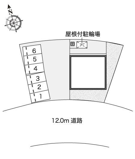 レクラ(46291)の駐車配置図
