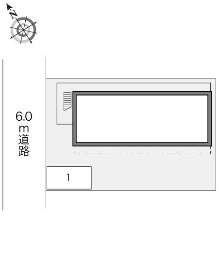 ハウスshima(21911)の駐車配置図