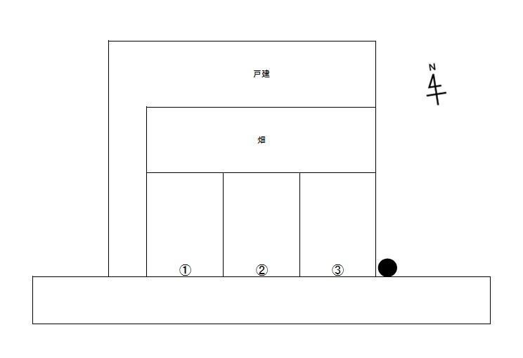 クロキパーキングの駐車配置図