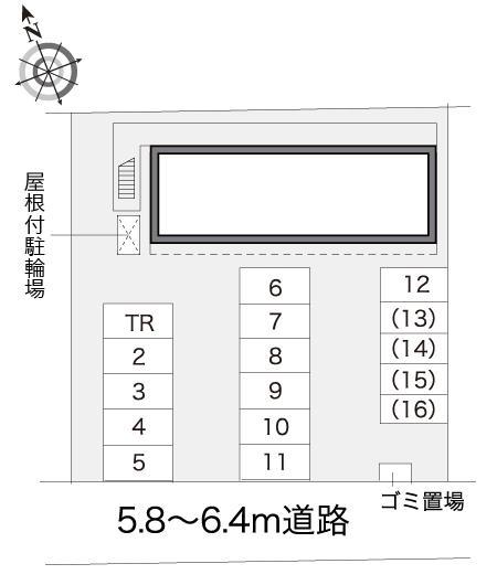 日の出(14667)の駐車配置図