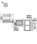 アンジェB(45741)の駐車場