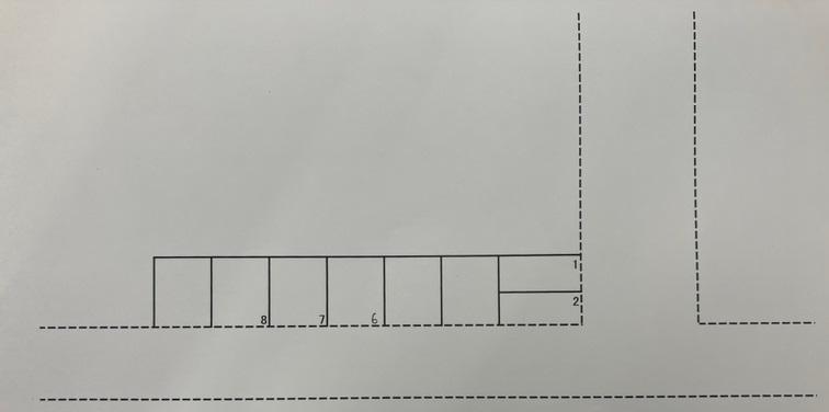 野本パーキングの駐車配置図