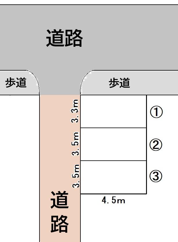 浜町3丁目パーキングの駐車配置図