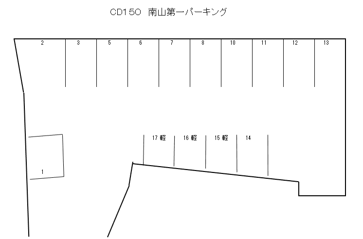 320150の駐車配置図