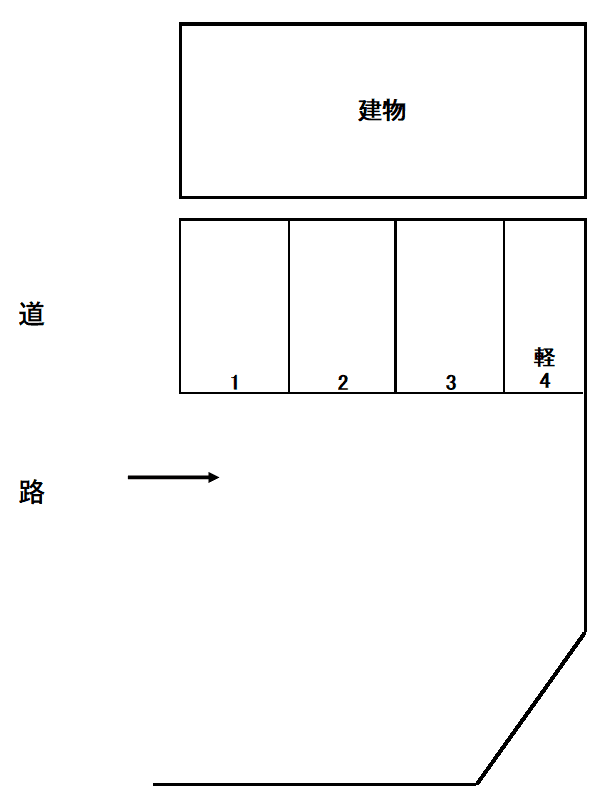 近見6丁目稲生駐車場の駐車配置図