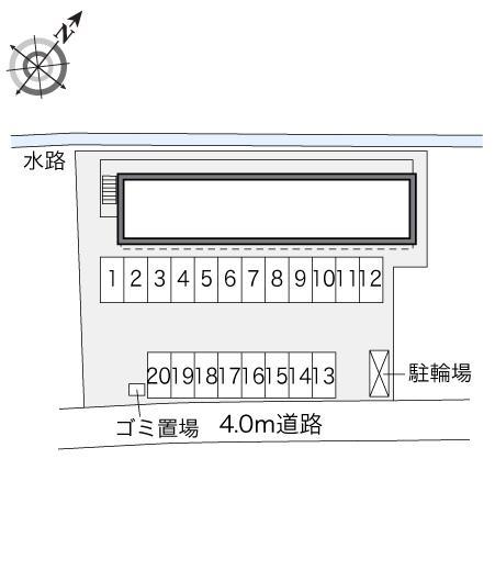 ET 静波Ⅱ(27904)の駐車配置図