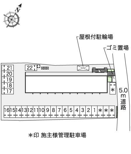 しま(45021)の駐車配置図