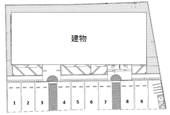 Riviereの駐車配置図