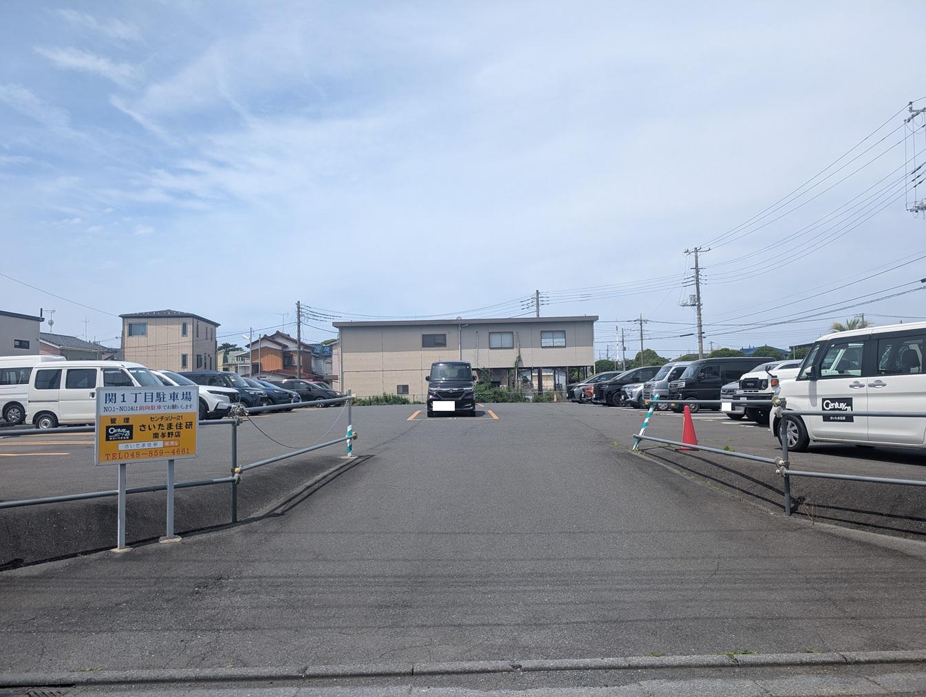 関1丁目駐車場の外観・駐車場イメージ1枚目