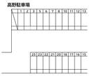 高野駐車場の駐車場