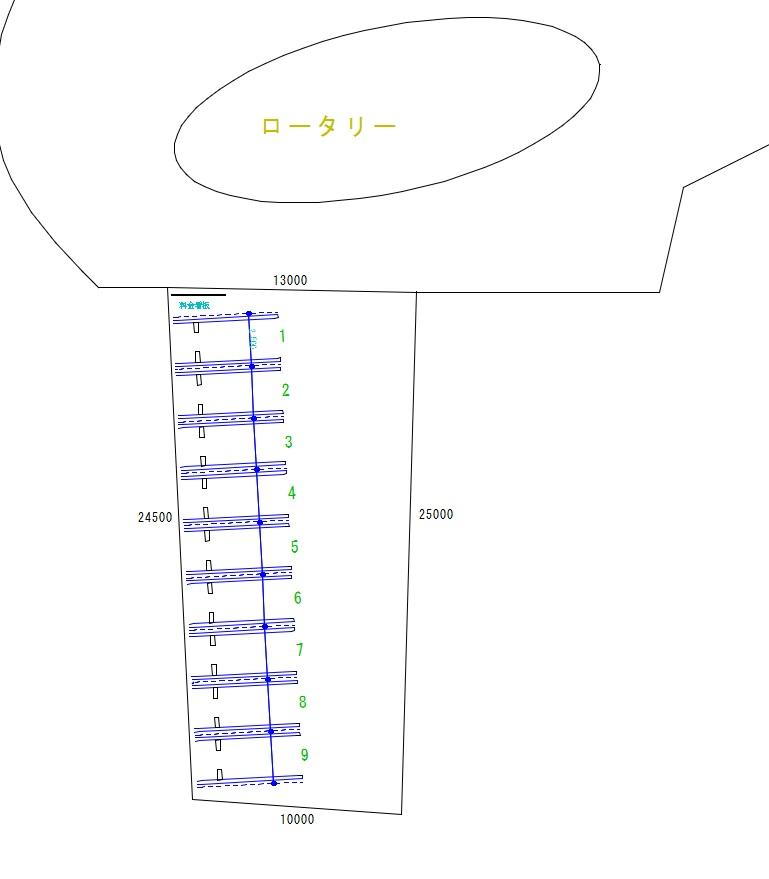 SmarT Park 粉河駅前 CLの駐車配置図