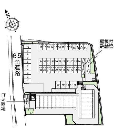 若葉(39190)の駐車配置図