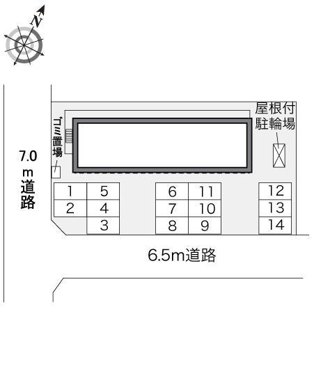タイム(28140)の駐車配置図