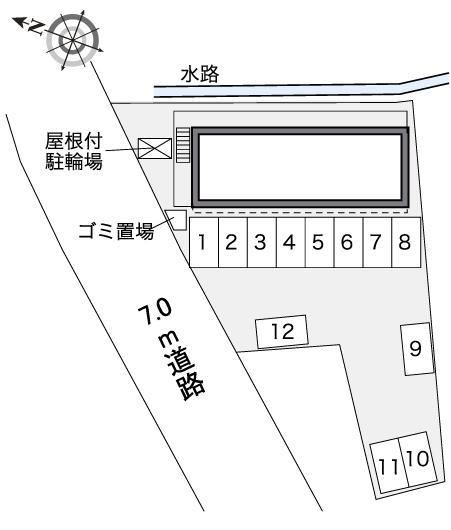 スマイルハイツ 五色(41564)の駐車配置図