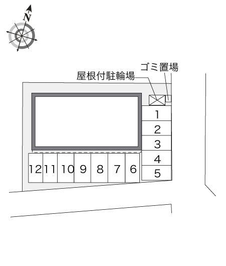 アサガオ(33971)の駐車配置図