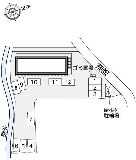 リーヴ(41596)の駐車配置図